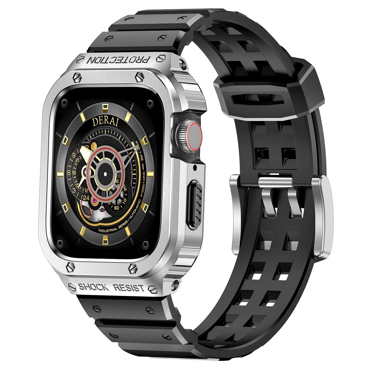 Findo Luxe Stainless Steel Watch Band with Adjustable Fit