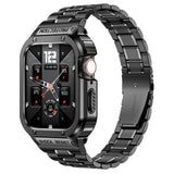 Luxurious Lex Stainless Steel Watch Band & Case