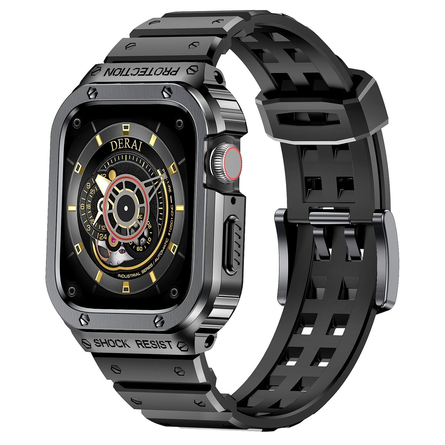 Findo Luxe Stainless Steel Watch Band with Adjustable Fit