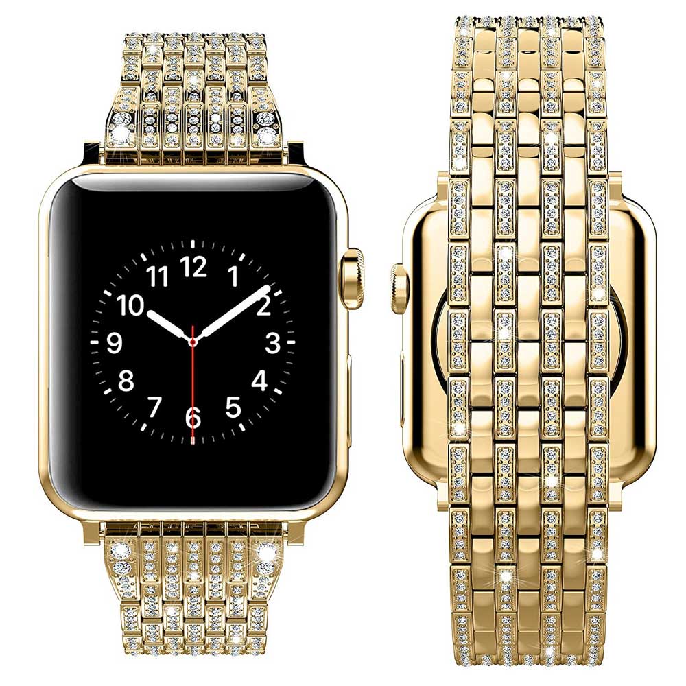Gleamin Luxury Rhinestone Apple Watch Band