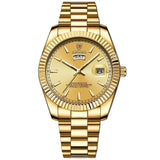 Men's Fashion Business Sports Quartz Watch - 30M Waterproof Luminous Calendar Timepiece