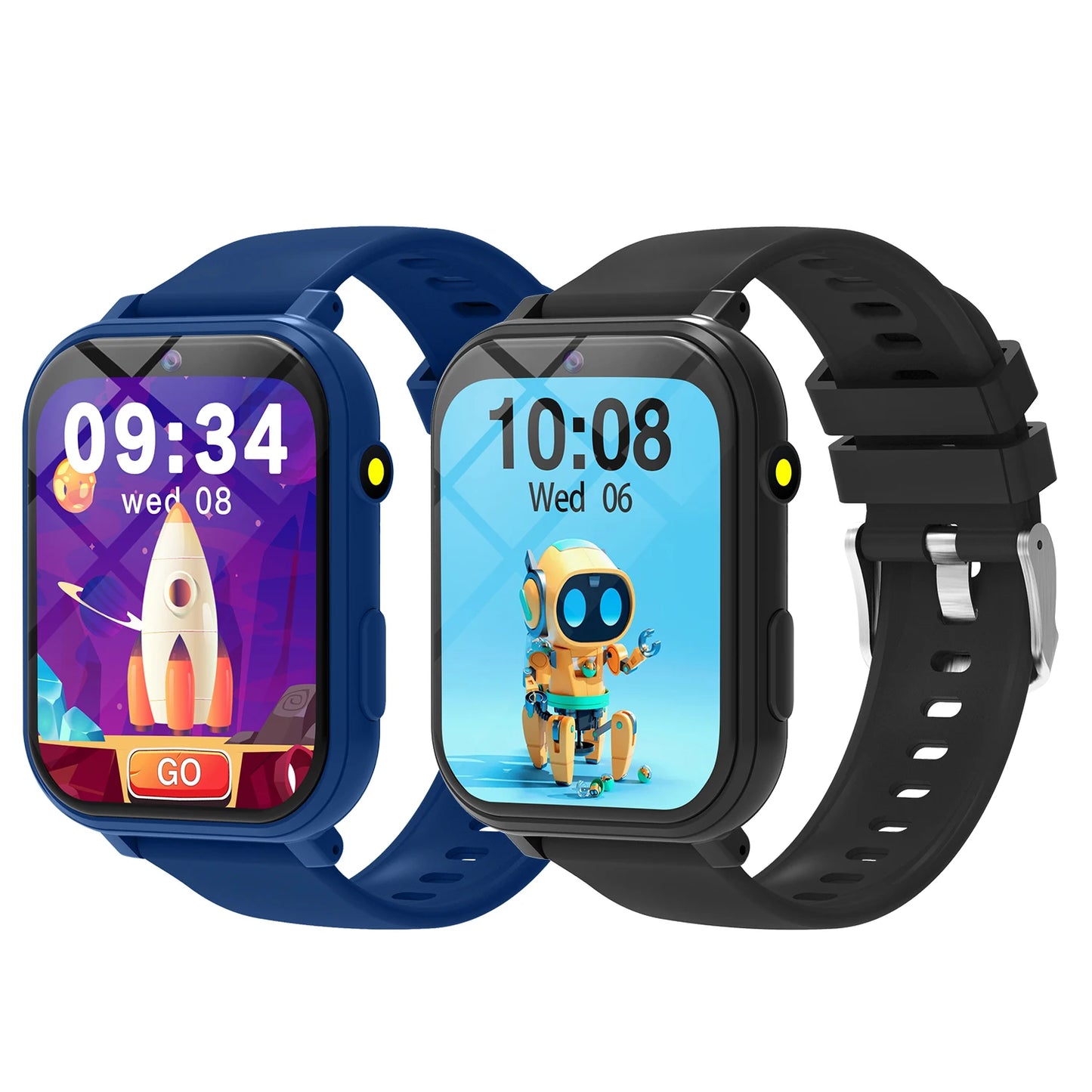 SIMSONLAB Kids Smart Watch with 18 Games, Camera, and Sleep Monitoring
