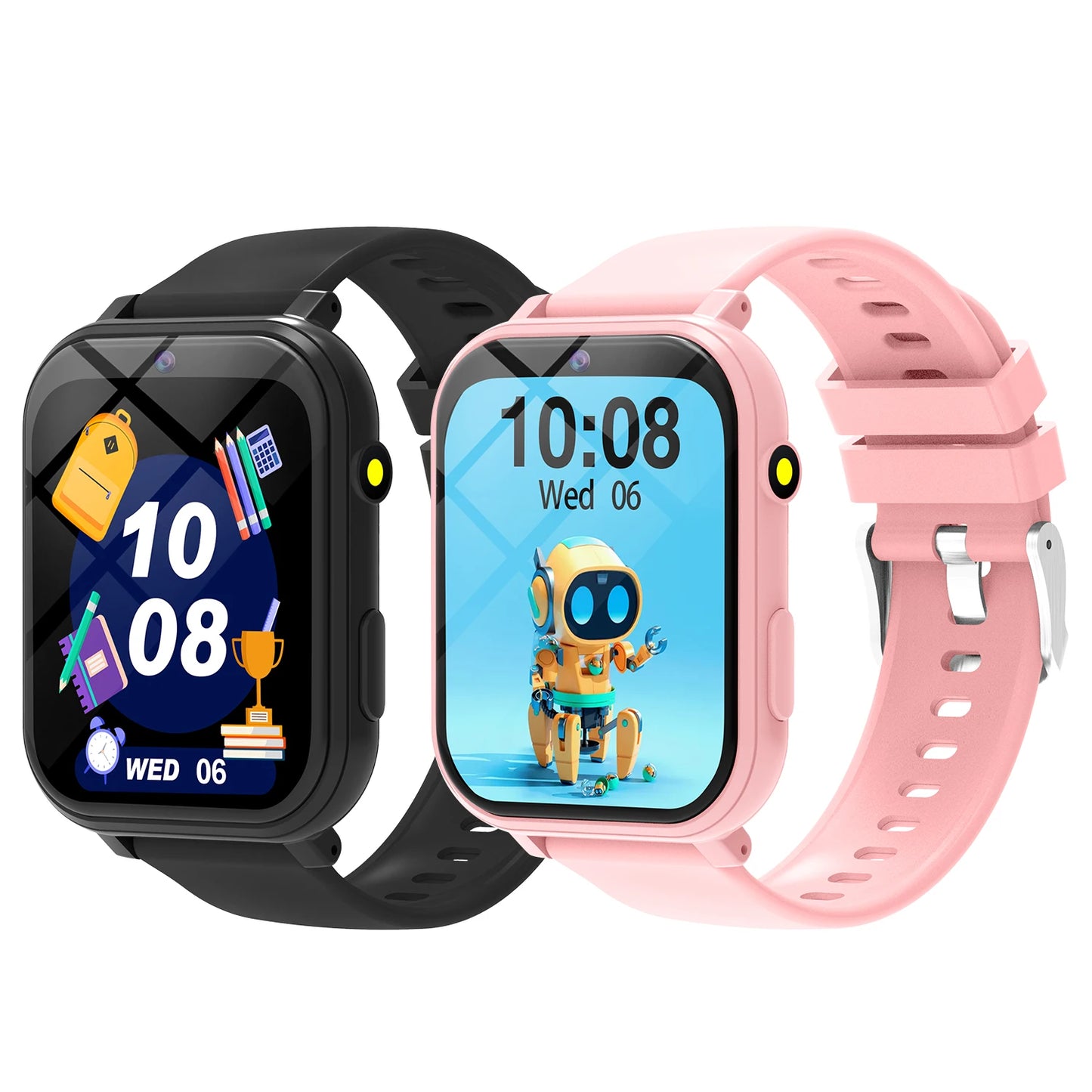 SIMSONLAB Kids Smart Watch with 18 Games, Camera, and Sleep Monitoring