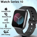 Strap Wise GPS Smart Watch Series 10 with Music, Bluetooth Calls, and Health Tracking