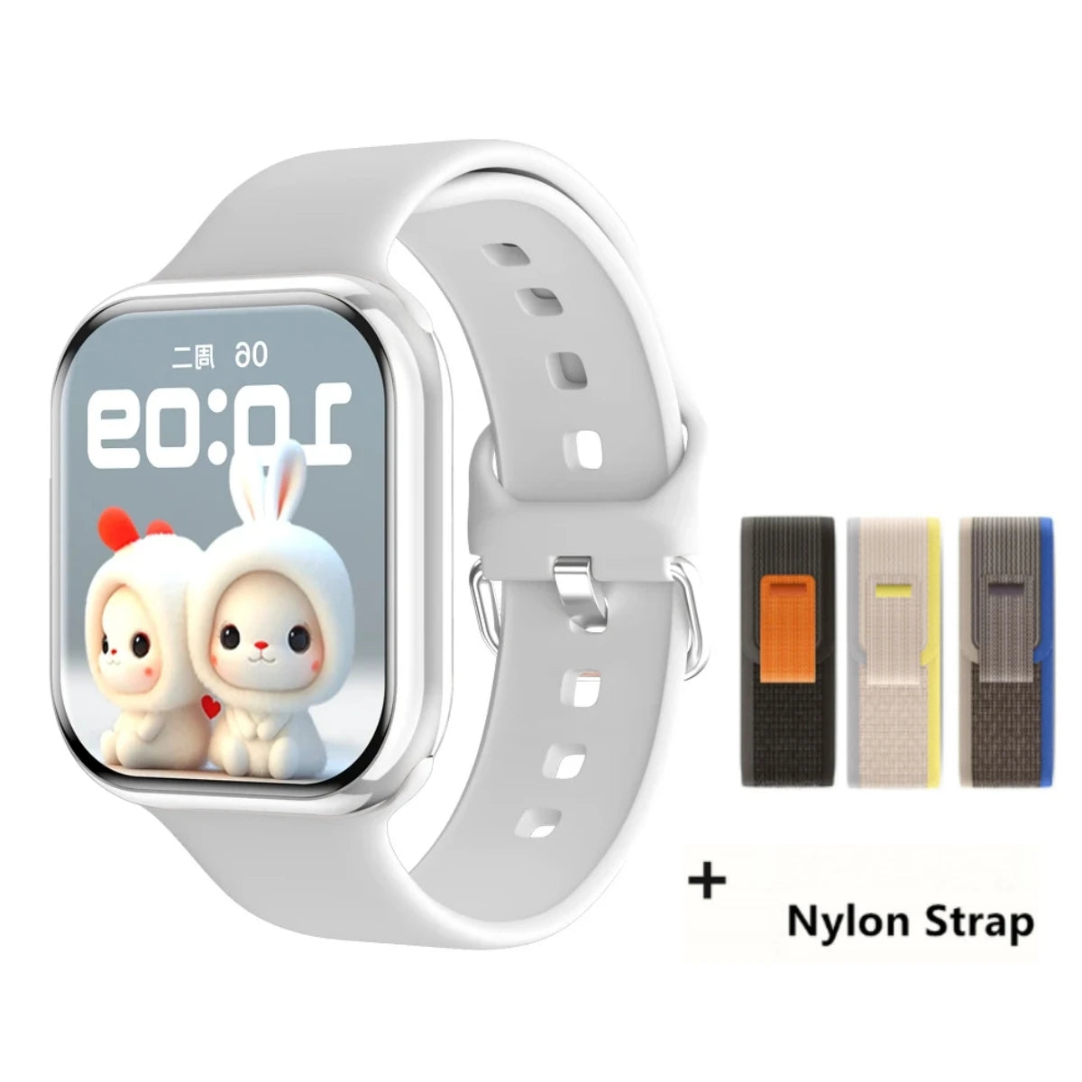 Strap Wise GPS Smart Watch Series 10 with Music, Bluetooth Calls, and Health Tracking