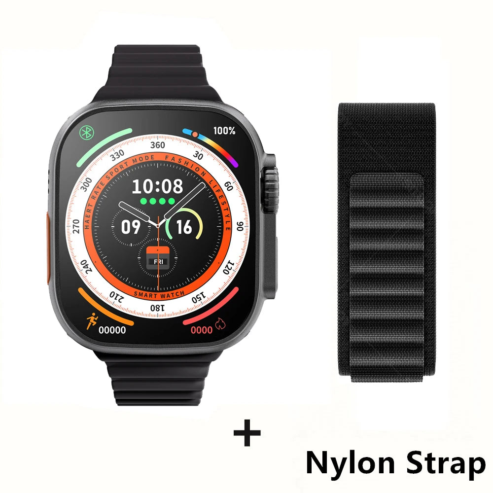 Strap Wise Ultra Smart Watch Series 10 with NFC, GPS, and Fitness Tracking