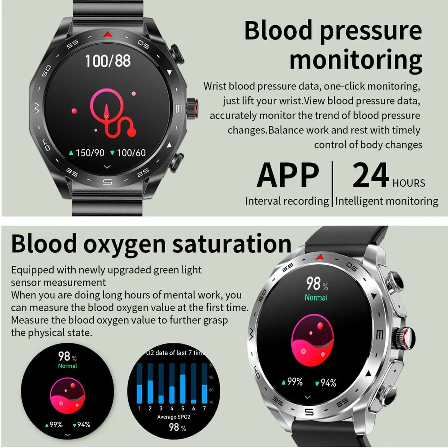 Strap Wise 2024 Smart Watch with TWS Bluetooth Earphones and HIFI Sound Quality