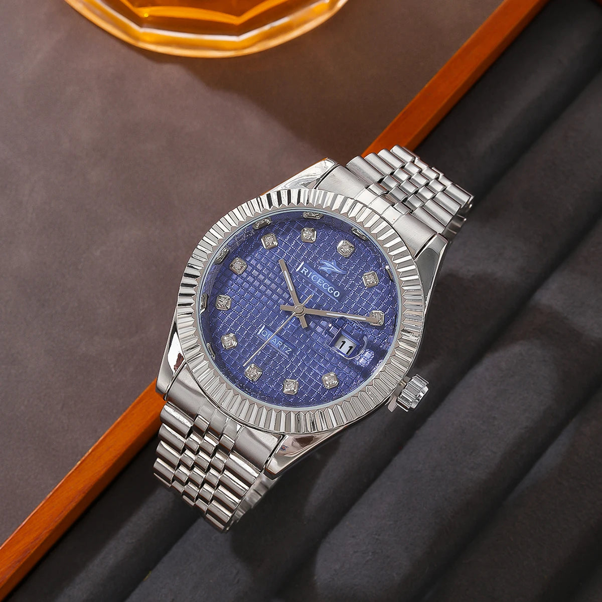 Classic Luxury Men's Quartz Wristwatch - Stainless Steel Business & Sport Style