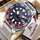 Luxury Automatic Men's Watch - Fashionable, Waterproof, Mechanical Wristwatch