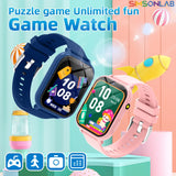 SIMSONLAB Kids Smart Watch with 18 Games, Camera, and Sleep Monitoring