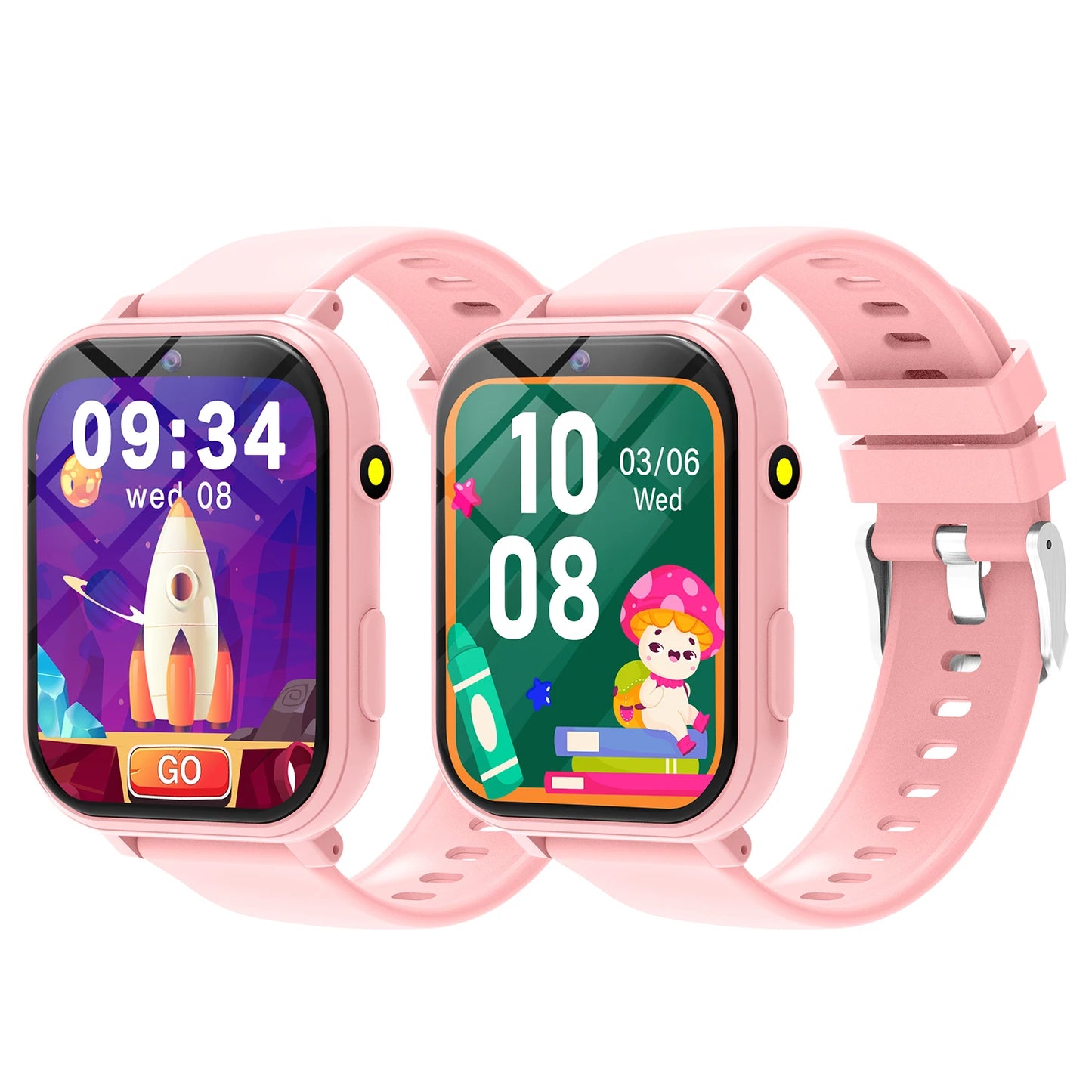 SIMSONLAB Kids Smart Watch with 18 Games, Camera, and Sleep Monitoring