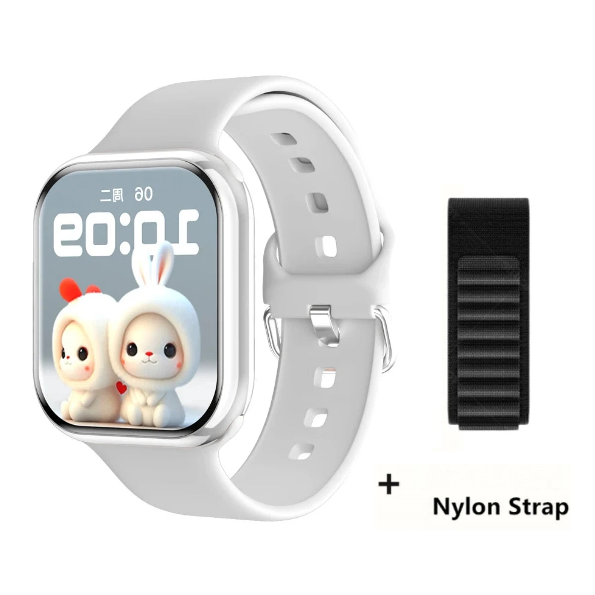 Strap Wise GPS Smart Watch Series 10 with Music, Bluetooth Calls, and Health Tracking