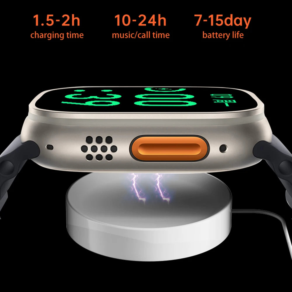 Strap Wise Ultra 10 Pro MAX Gen2 49mm Smartwatch with AMOLED Screen & Multi-Sport Tracking