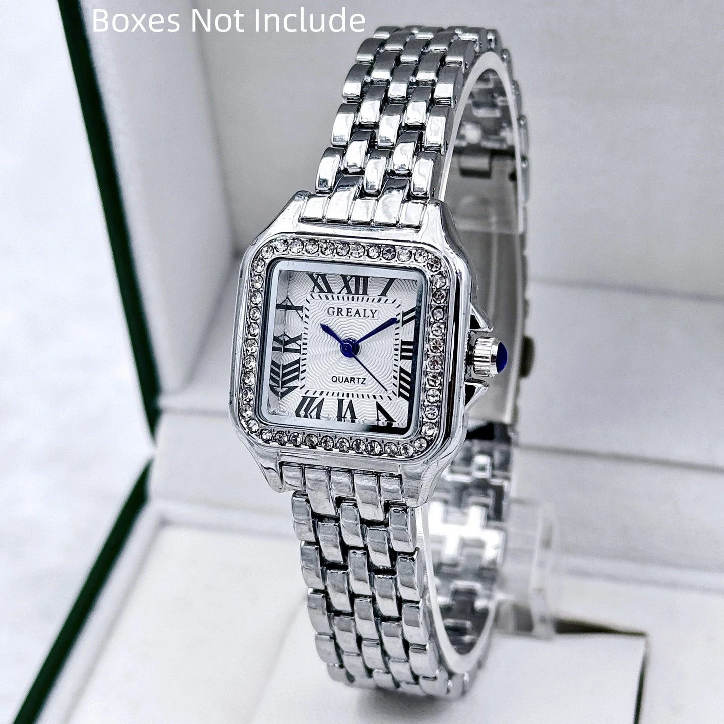 Light Luxury Women's Gold Stainless Steel Fashion Quartz Watch
