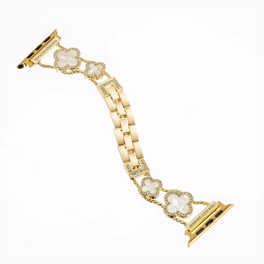 Diamond Four-leaf Clover Band