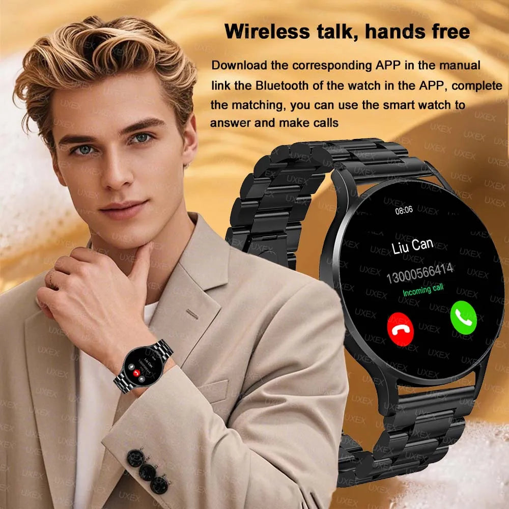 Strap Wise Classic Health Tracking Smartwatch with App Control