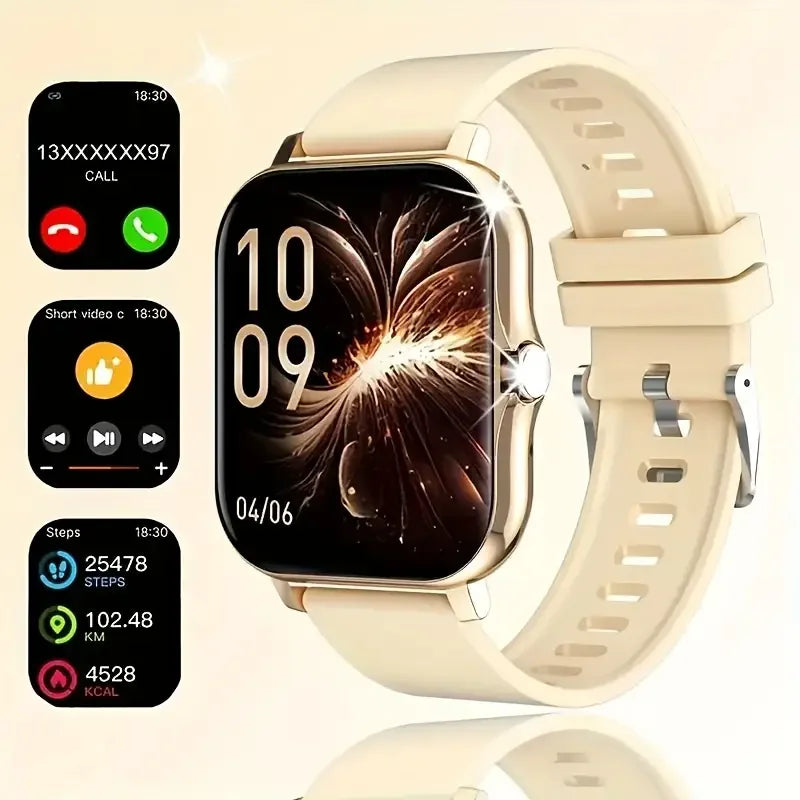 Strap Wise 100 Sport Mode Smart Watch with AI Voice Control