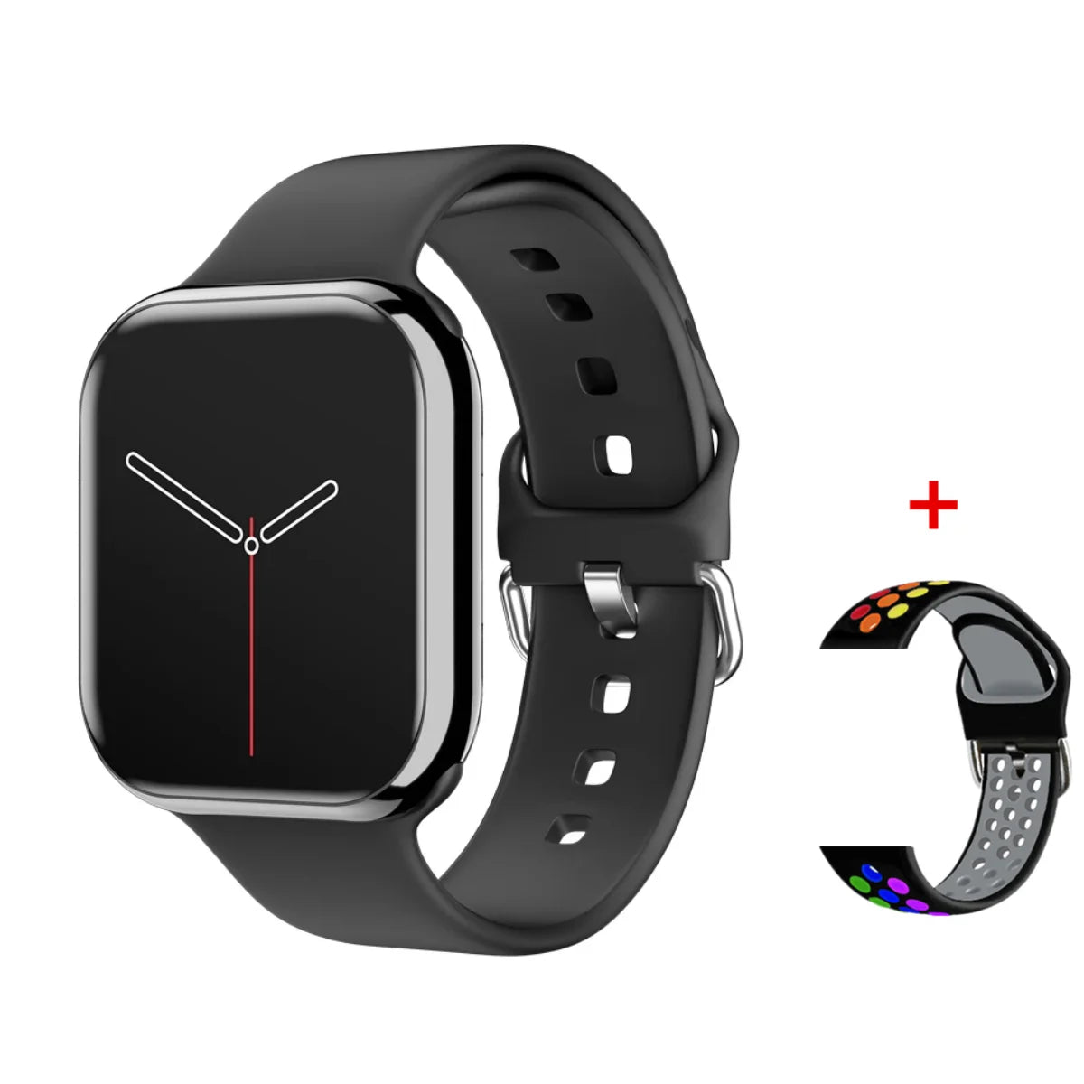 Strap Wise GPS Smart Watch Series 10 with Music, Bluetooth Calls, and Health Tracking