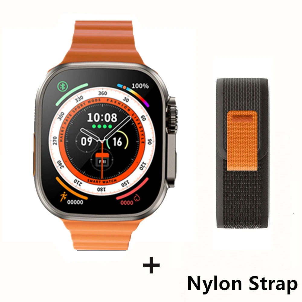 Strap Wise Ultra Smart Watch Series 10 with NFC, GPS, and Fitness Tracking