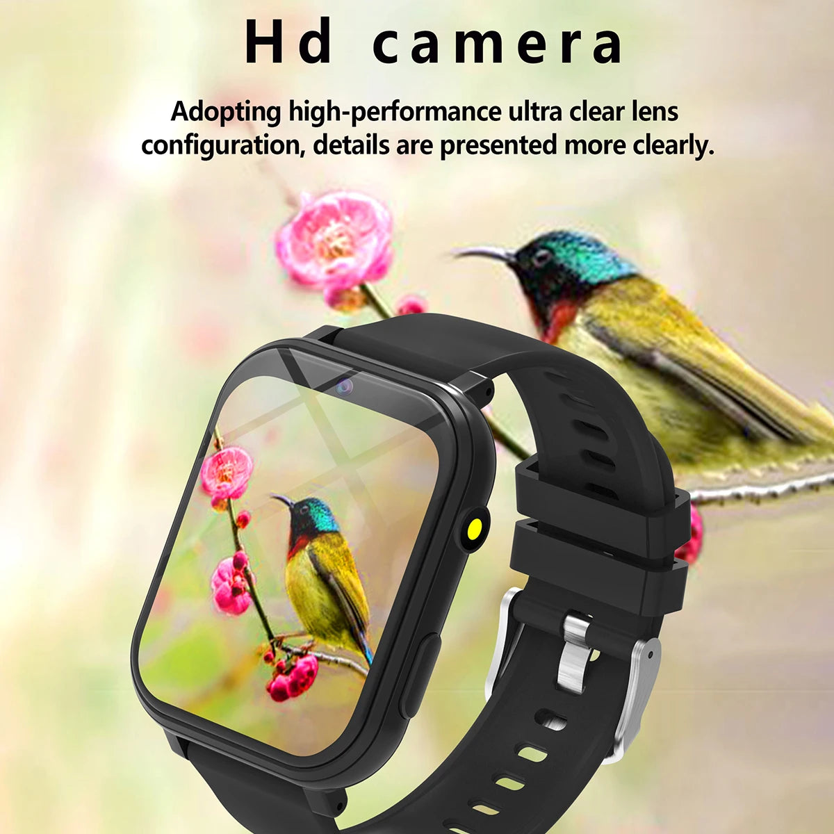 SIMSONLAB Kids Smart Watch with 18 Games, Camera, and Sleep Monitoring