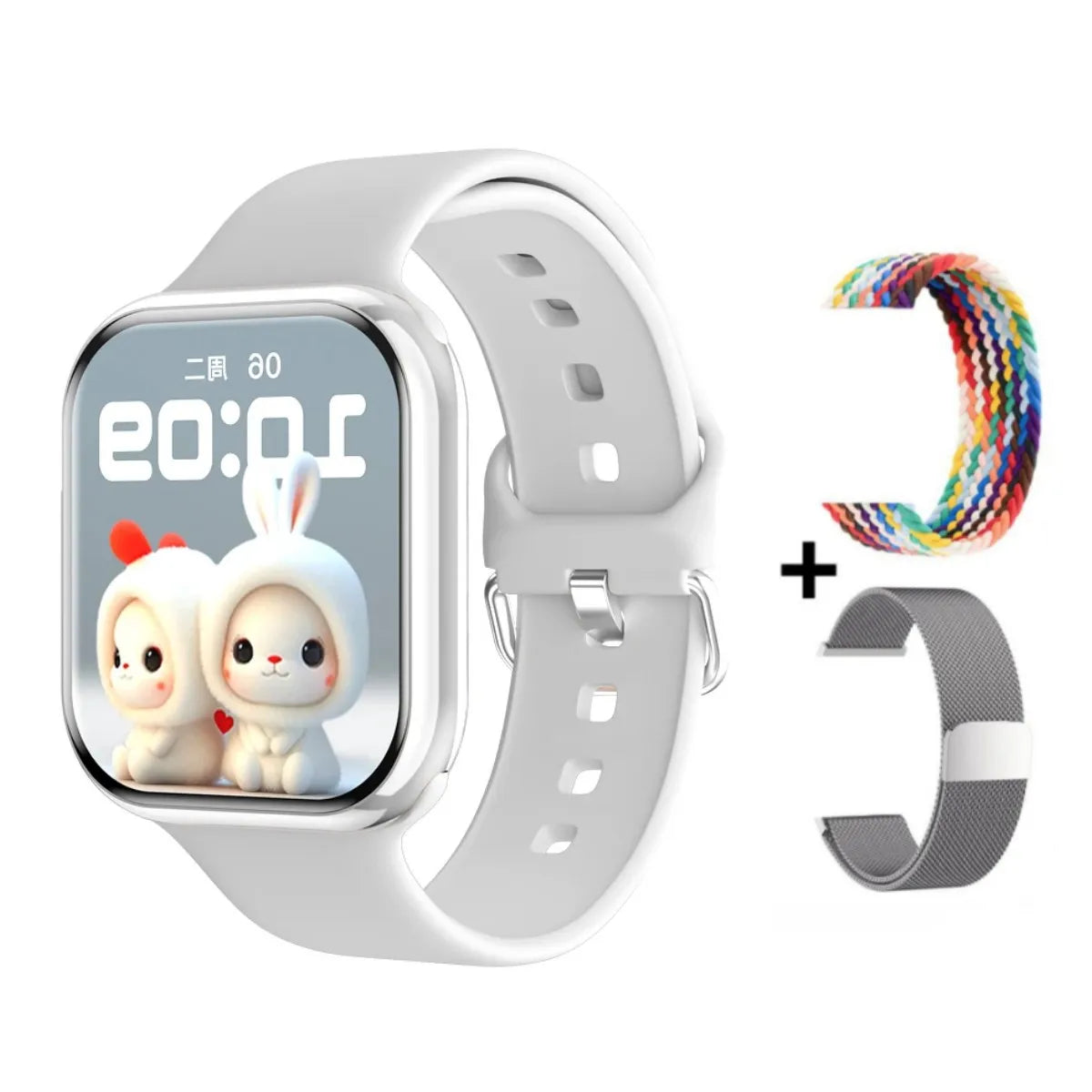 Strap Wise GPS Smart Watch Series 10 with Music, Bluetooth Calls, and Health Tracking