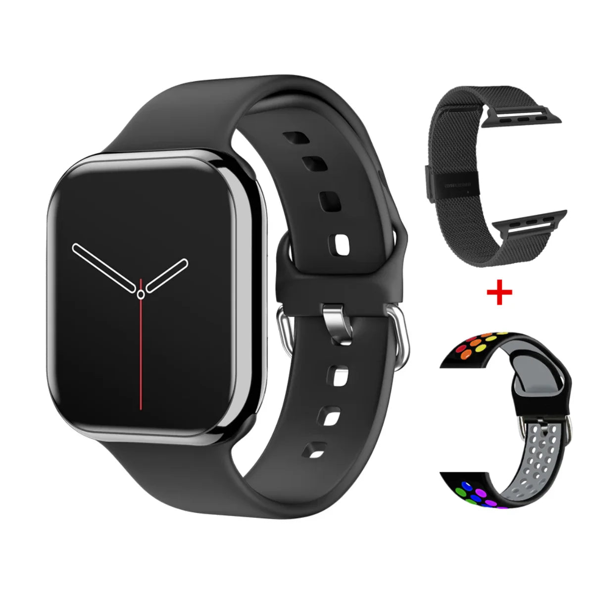 Strap Wise GPS Smart Watch Series 10 with Music, Bluetooth Calls, and Health Tracking