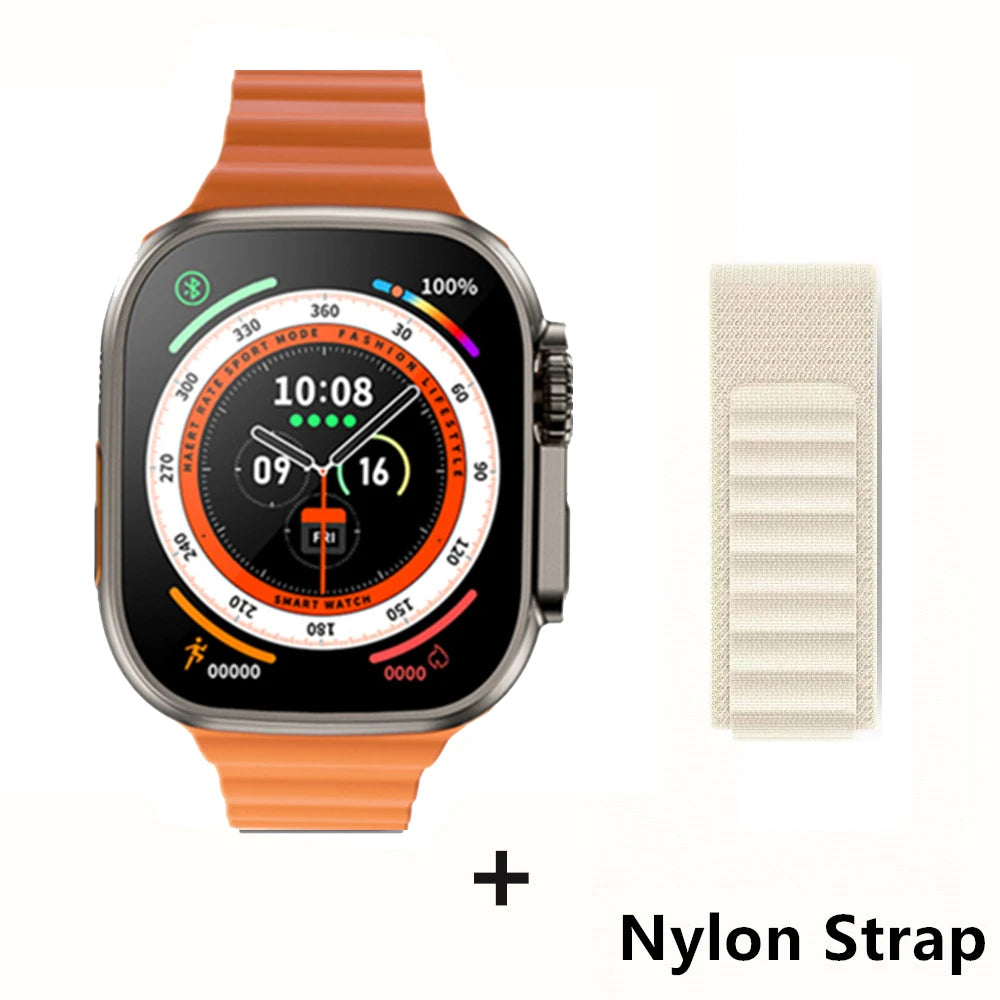 Strap Wise Ultra Smart Watch Series 10 with NFC, GPS, and Fitness Tracking