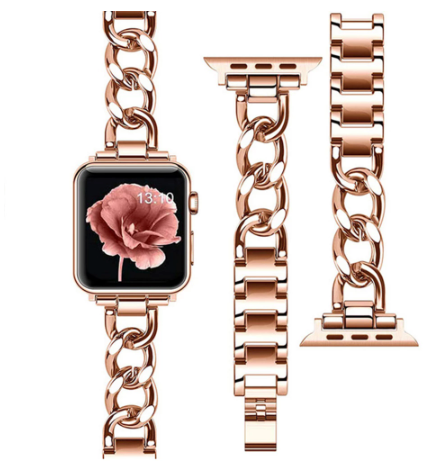 Elegant Stainless Steel Strap for Apple Watch