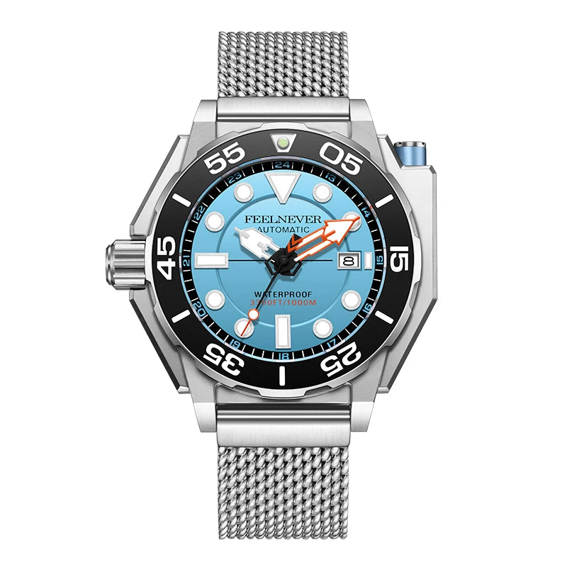 Luxury Automatic Men's Watch - Fashionable, Waterproof, Mechanical Wristwatch