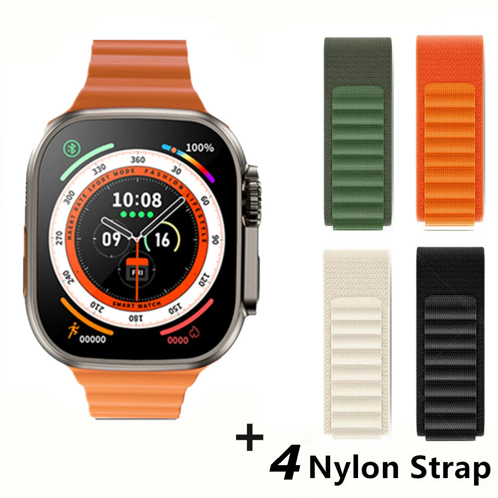 Strap Wise Ultra 10 Pro MAX Gen2 49mm Smartwatch with AMOLED Screen & Multi-Sport Tracking