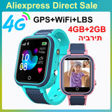 4G Kids Smart Watch with GPS, Video Call, and IP67 Waterproof