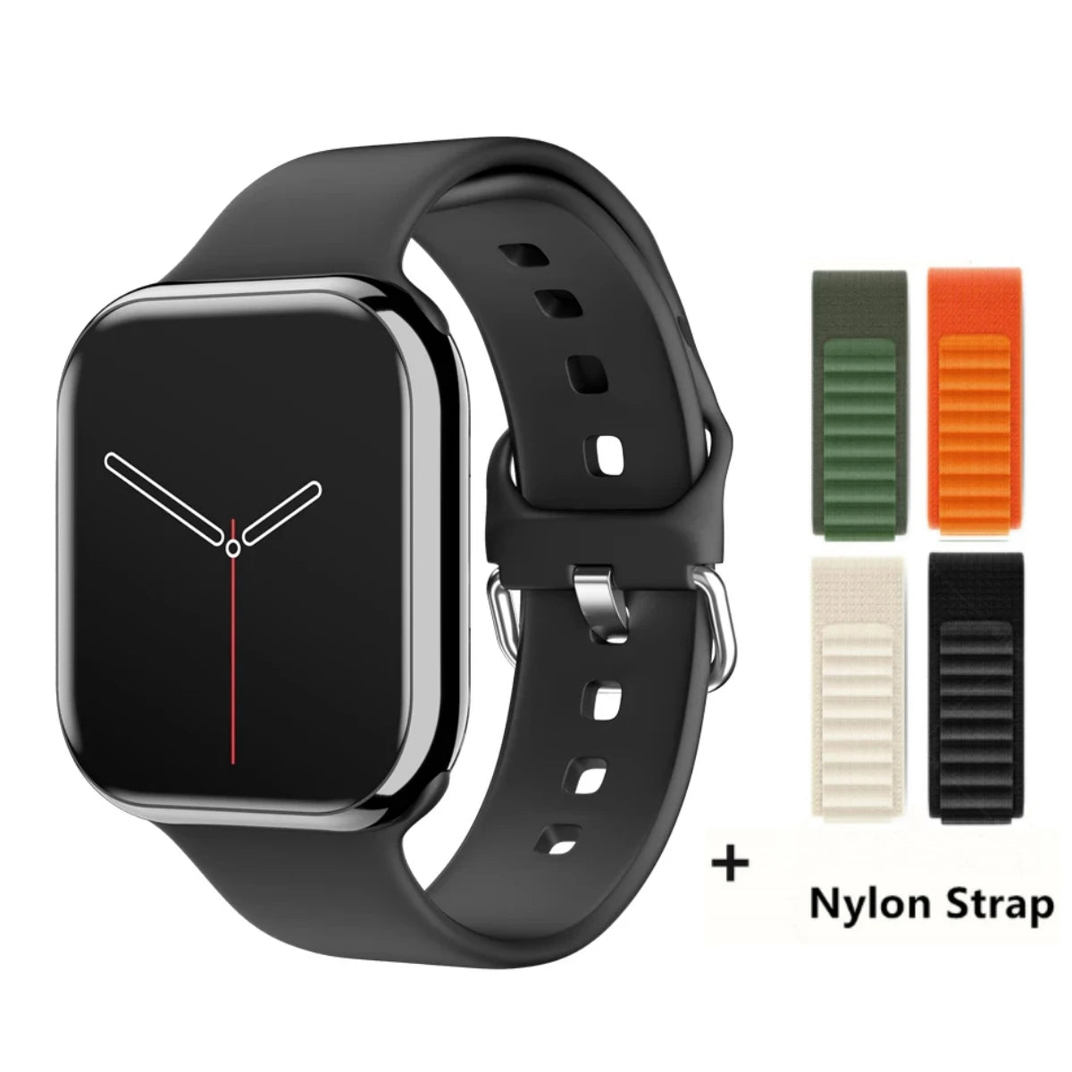 Strap Wise GPS Smart Watch Series 10 with Music, Bluetooth Calls, and Health Tracking