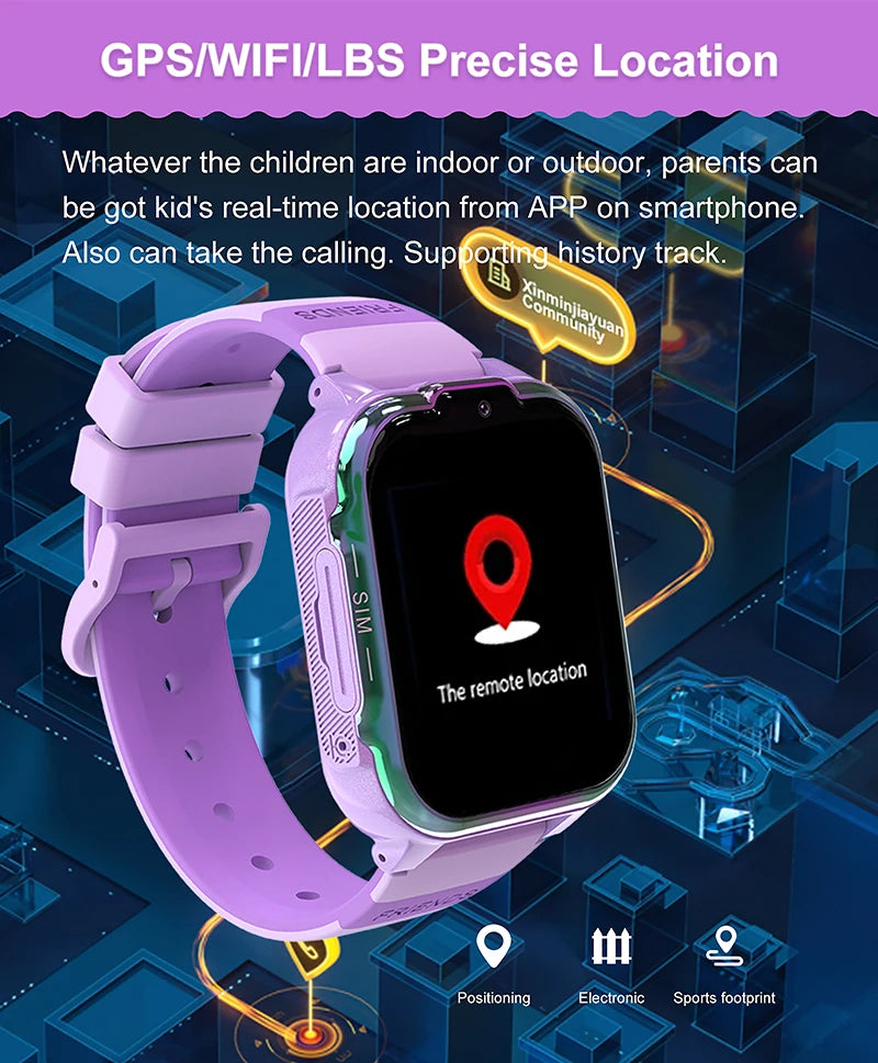Xiaomi 4G Kids Smart Watch with GPS, Video Call, and SOS Feature