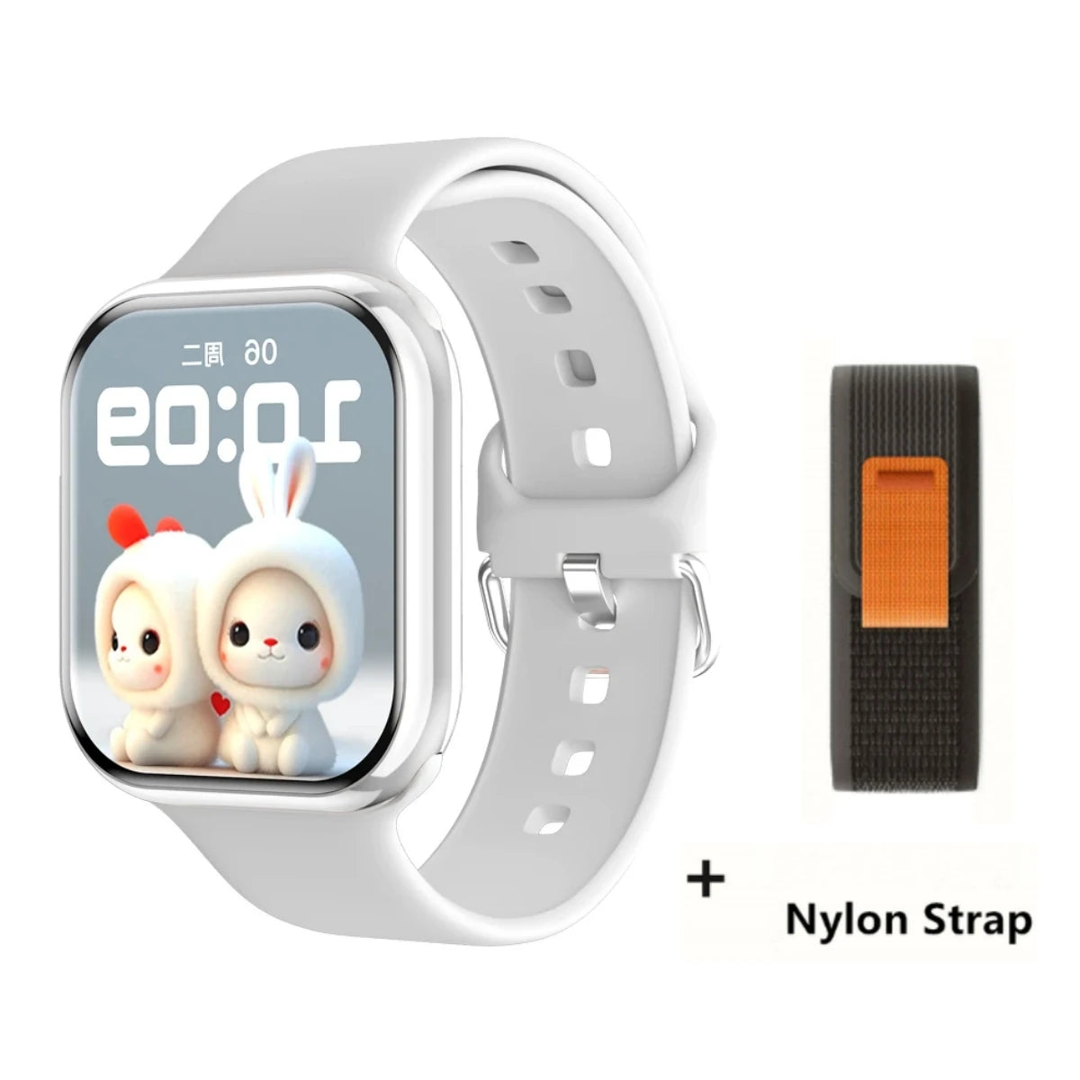 Strap Wise GPS Smart Watch Series 10 with Music, Bluetooth Calls, and Health Tracking