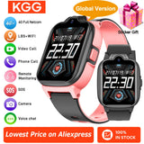 KGG 4G Kids Smart Watch Phone with Video Call, SOS & Tracker Features