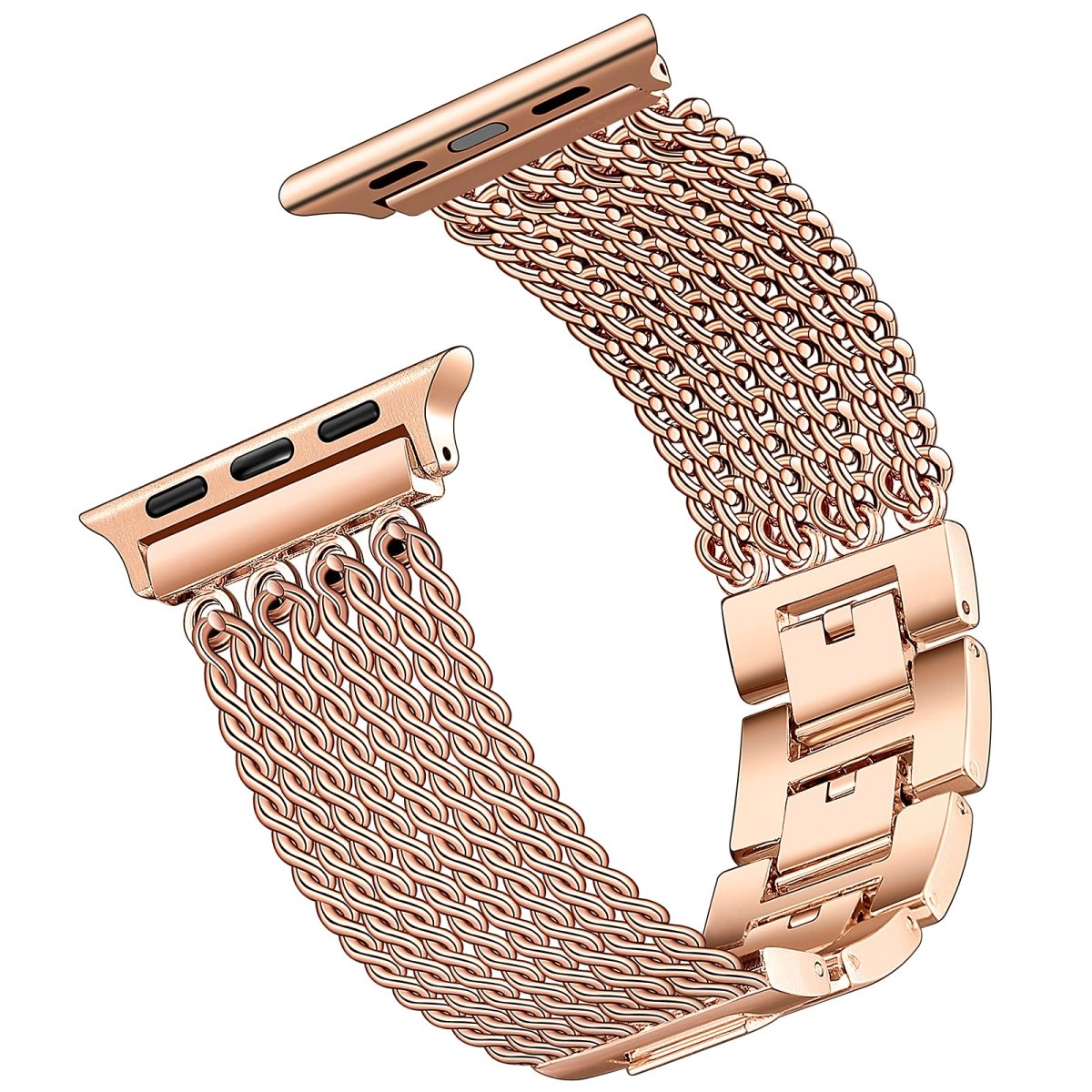 Elegance Refined: Aliqui Designer Stainless Steel Watchband