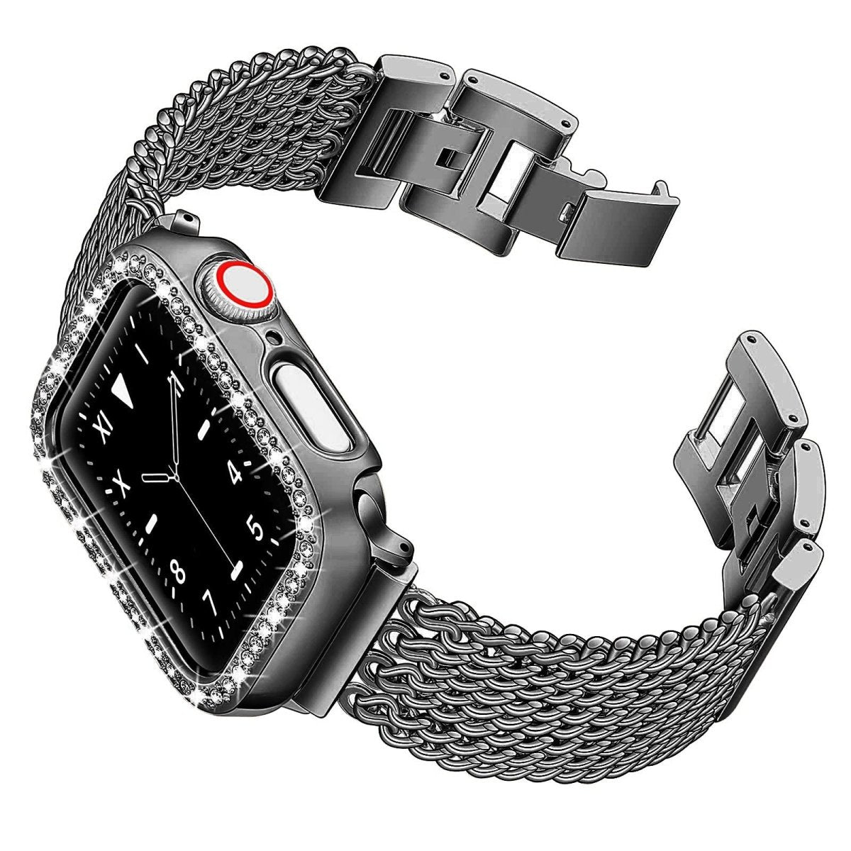 Elegance Refined: Aliqui Designer Stainless Steel Watchband