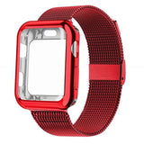 Arche Milanese Metal Band with Elegant Case for Apple Watch
