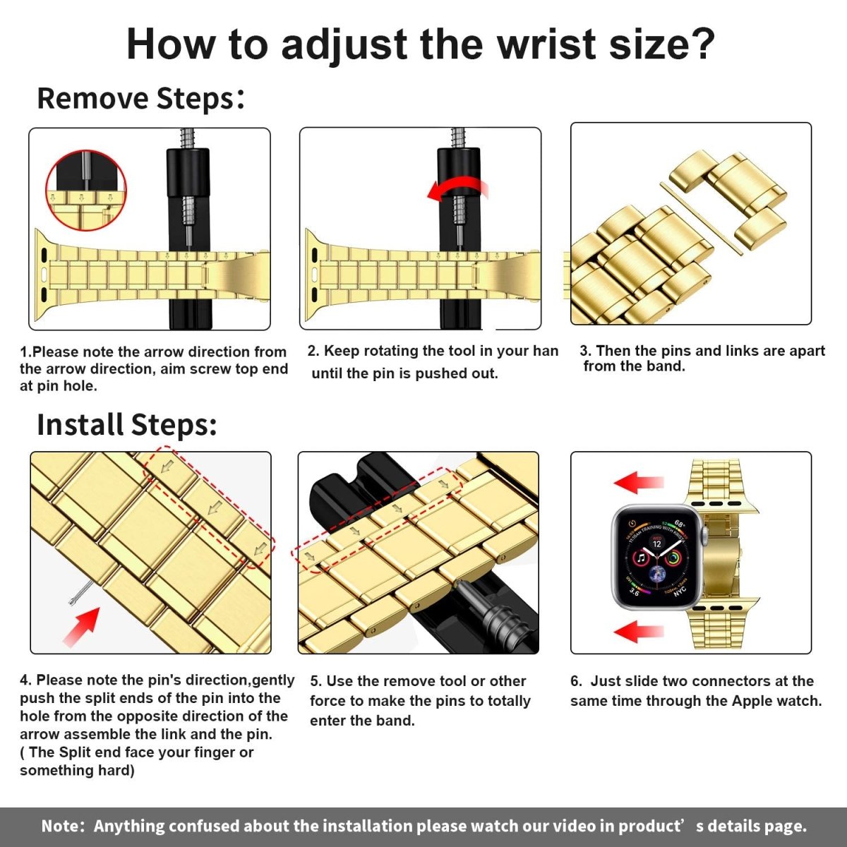 Cerno Premium Aviation Grade Stainless Steel Watch Band