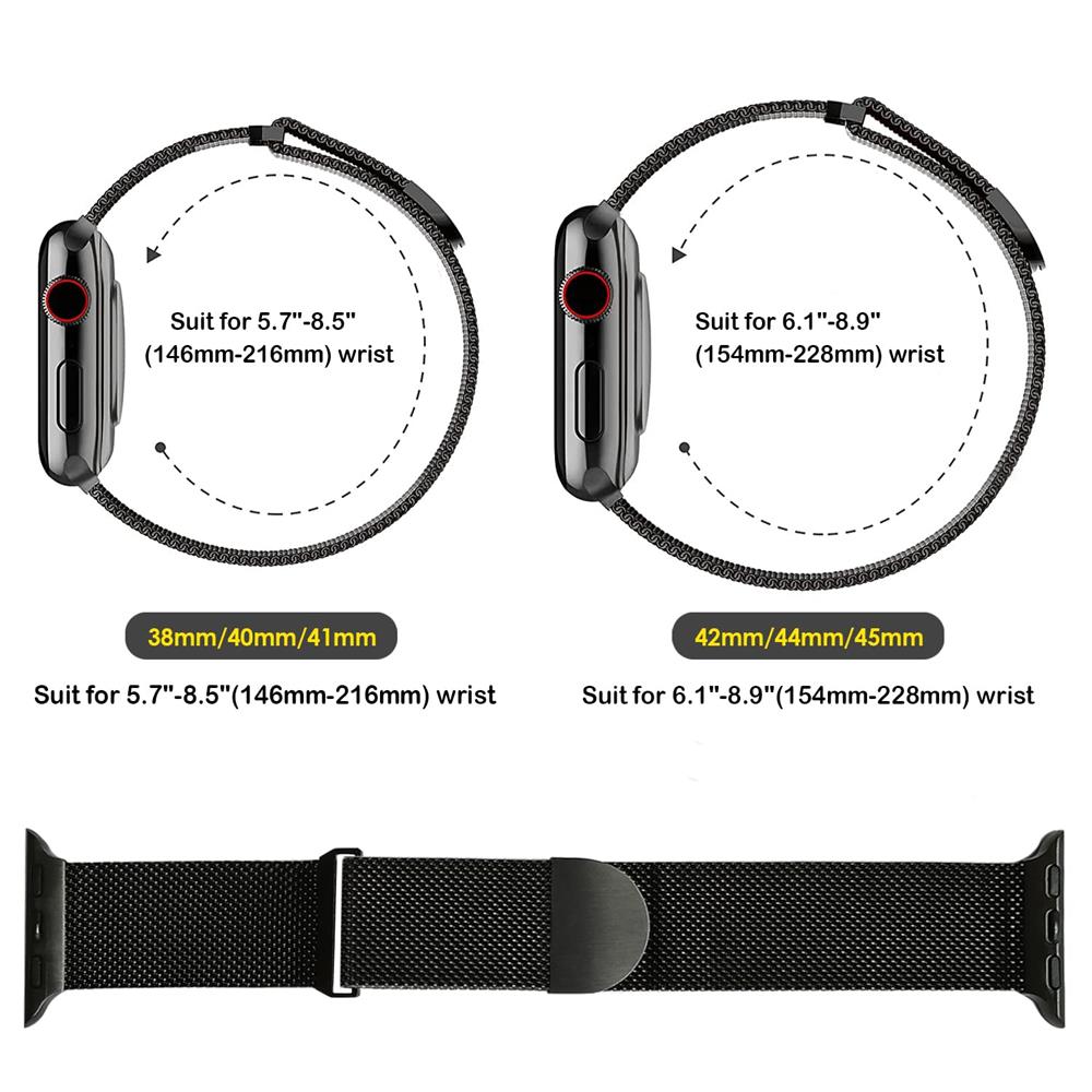 Disto Magnetic Milanese Loop Band - Elegance Redefined
