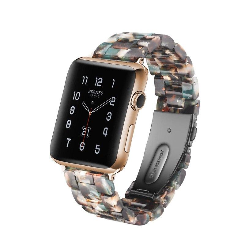 Echo Tortoise Stone Resin Apple Watch Band