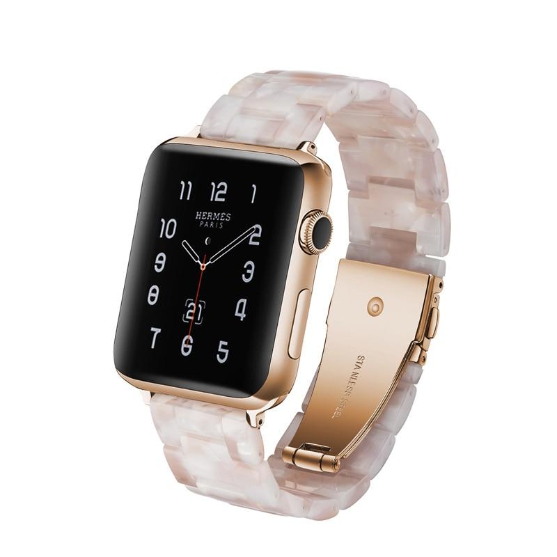 Echo Tortoise Stone Resin Apple Watch Band
