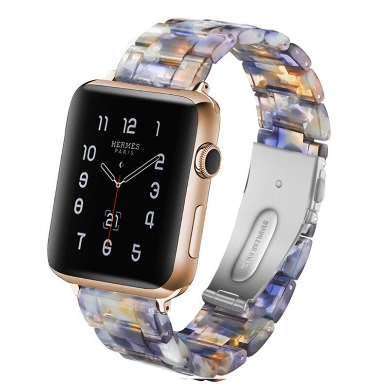 Echo Tortoise Stone Resin Apple Watch Band