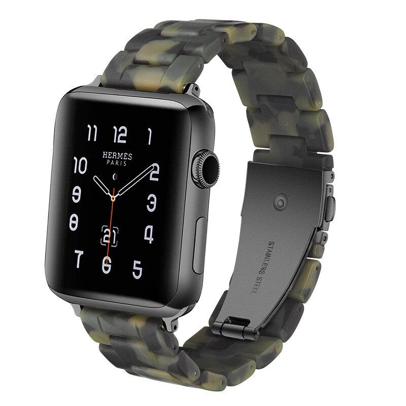 Echo Tortoise Stone Resin Apple Watch Band