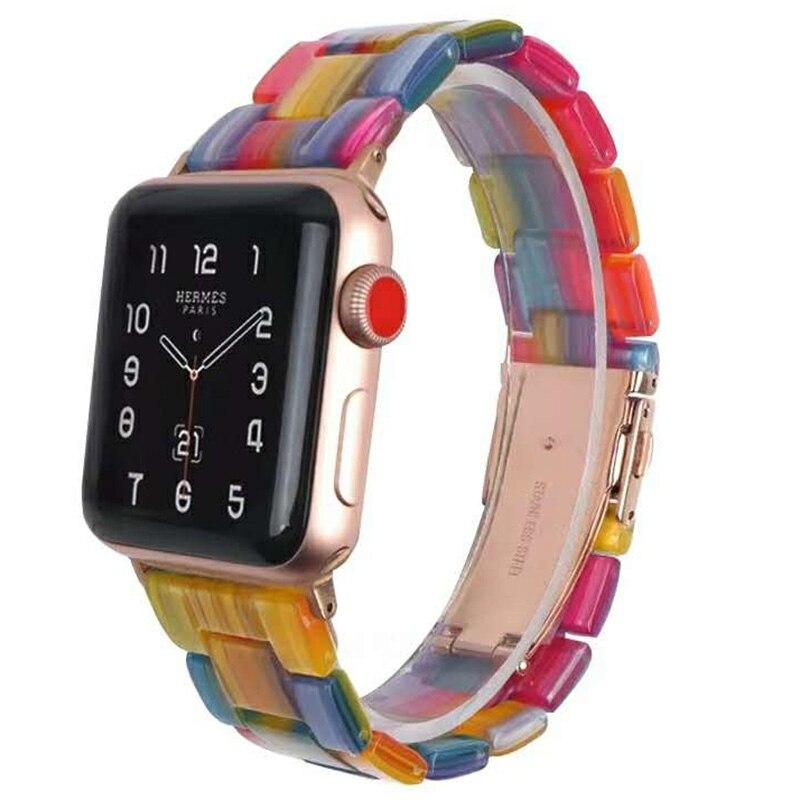 Echo Tortoise Stone Resin Apple Watch Band