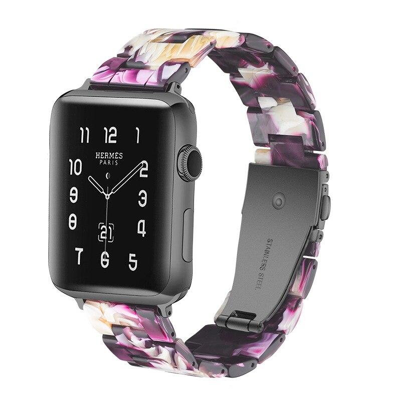 Echo Tortoise Stone Resin Apple Watch Band