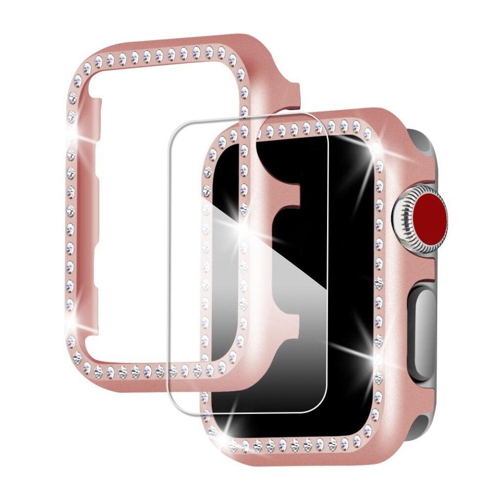 Isabella Elegance Diamond-Studded Apple Watch Band
