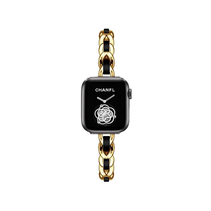 Luna Luxury Stainless Steel Apple Watch Band
