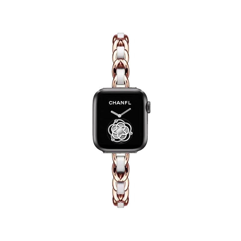 Luna Luxury Stainless Steel Apple Watch Band