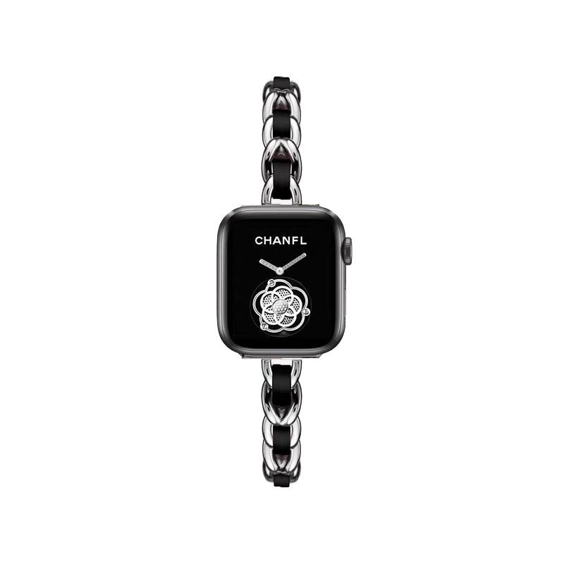 Luna Luxury Stainless Steel Apple Watch Band